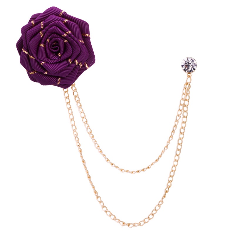 EFAN Trâm Cài Áo Hình Hoa Hồng Nhiều Màu Sắc Thời Trang Hàn Quốc