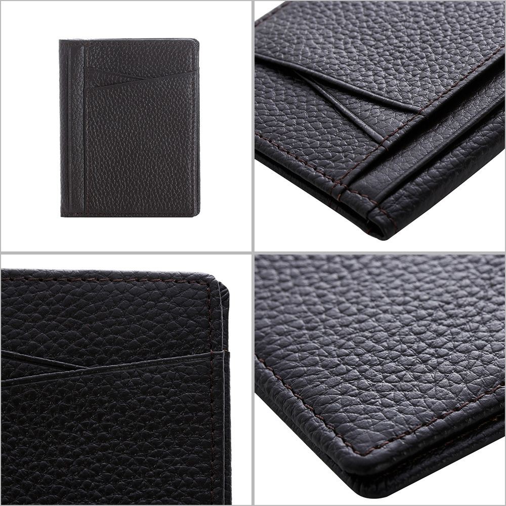 Ví Da Mini Siêu Mỏng Gập Đôi