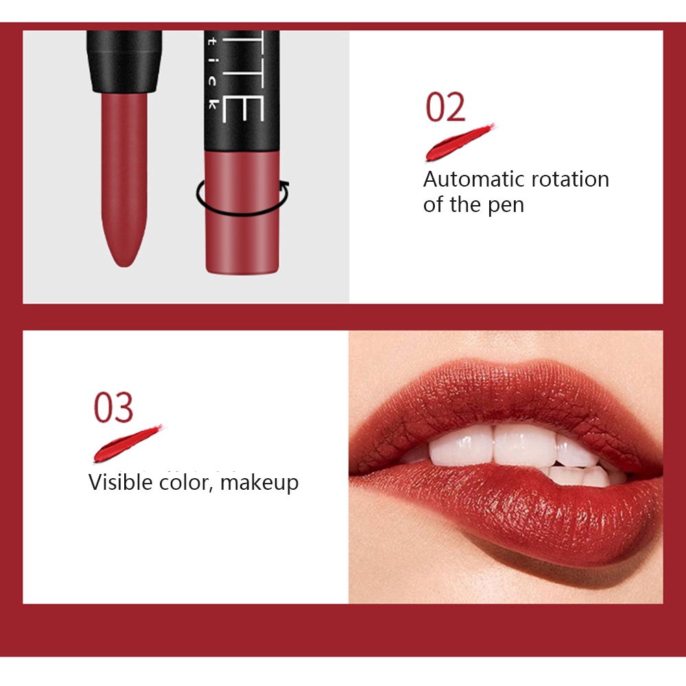 [Hàng mới về] Son môi màu lì dạng bút không thấm nước siêu bền DNM | BigBuy360 - bigbuy360.vn