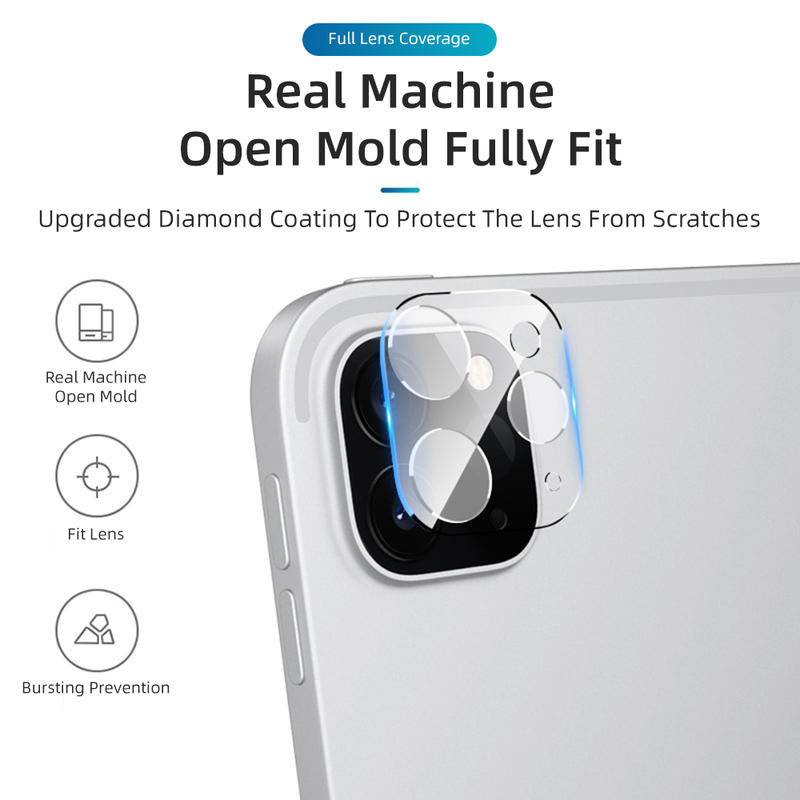 Kính cường lực Dllencase A008 bảo vệ máy ảnh thích hợp cho Ipad Pro 11 12.9 Inch 2021