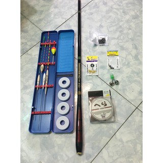 COMBO BỘ CẦN CÂU TAY SHIMANO 5H