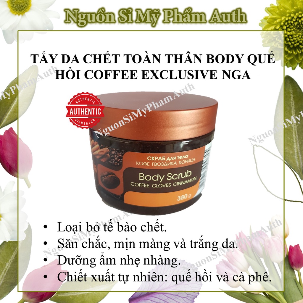 Tẩy Tế Bào Chết Body Quế Hồi_ Tẩy da chết quế hồi Nga