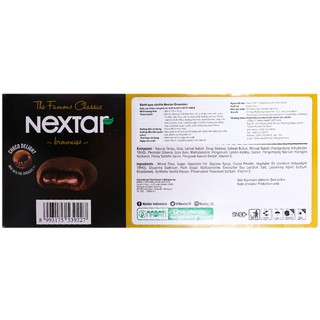 Bánh quy mềm nhân socola Nextar Brownies Nabati 112g 8 ...