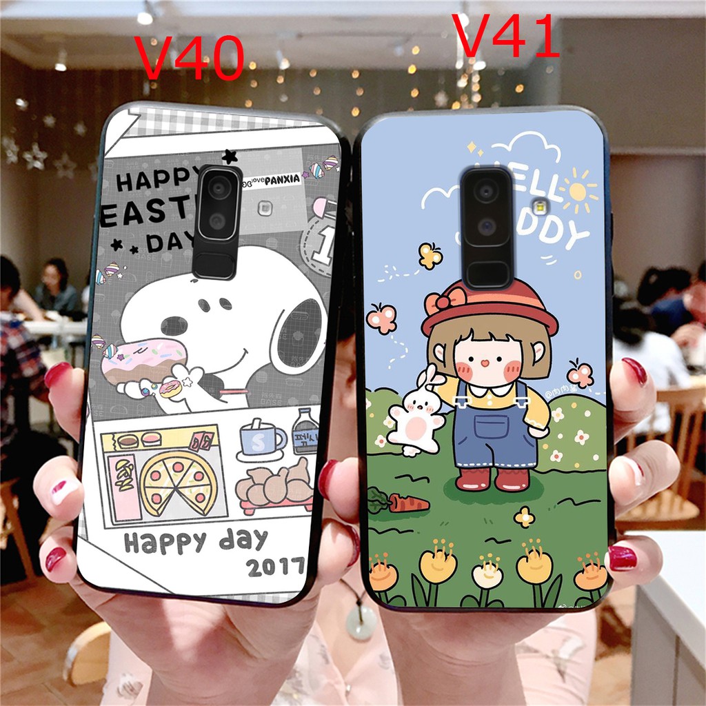 [ FREESHIP 50K ] Ốp Samsung j8 - Samsung A6 Plus in hình RORO JUMP siêu cute