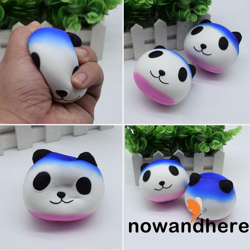 WWH-Lot Jumbo Squishy Super Soft Slow Rising Squeeze Toy Pressure Relief Kids