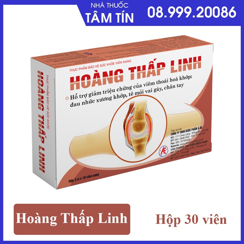 [CHÍNH HÃNG  ] HOÀNG THẤP LINH - hỗ trợ viêm khớp dạng thấp