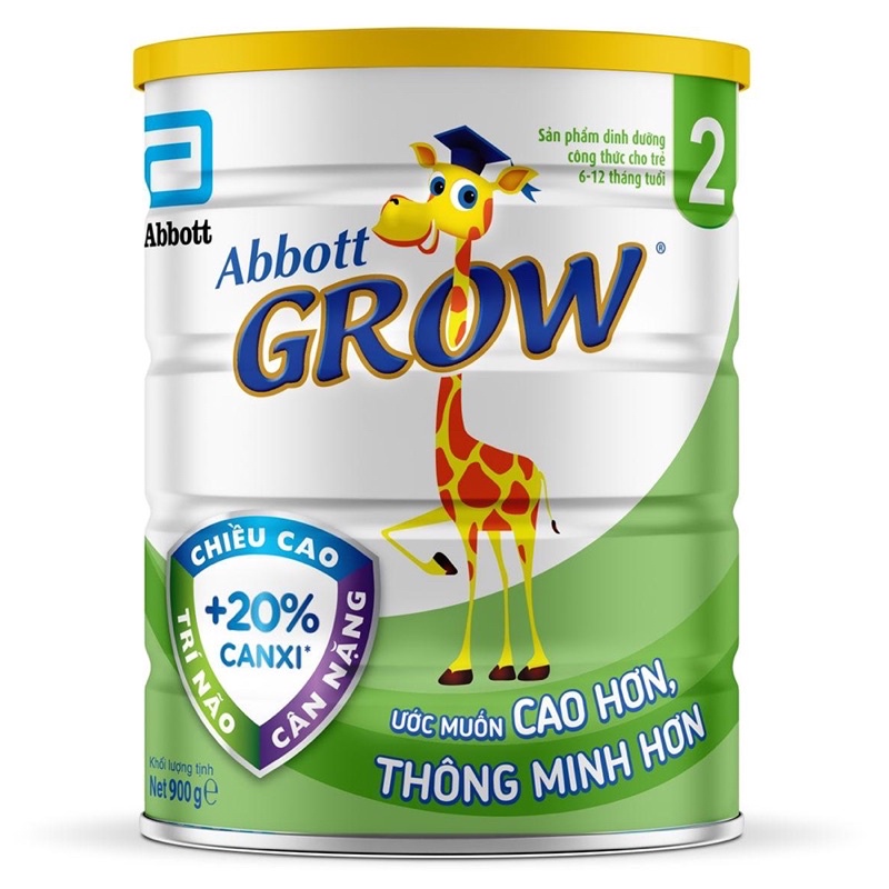 {Chính Hãng}Sữa Bột Abbott Grow 1, 2, 3, 4, 3+, 6+ 850gram