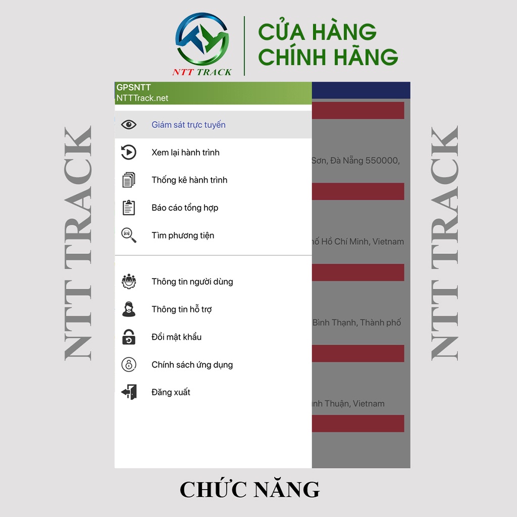 Thiết bị định vị xe hơi cắm cổng OBD 2 không cần lắp đặt, thiết bị giám sát hành trình NTT206 OBD II - NTT TRACK