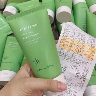 sữa  rửa mặt trà xanh innisfree Hàn Quốc