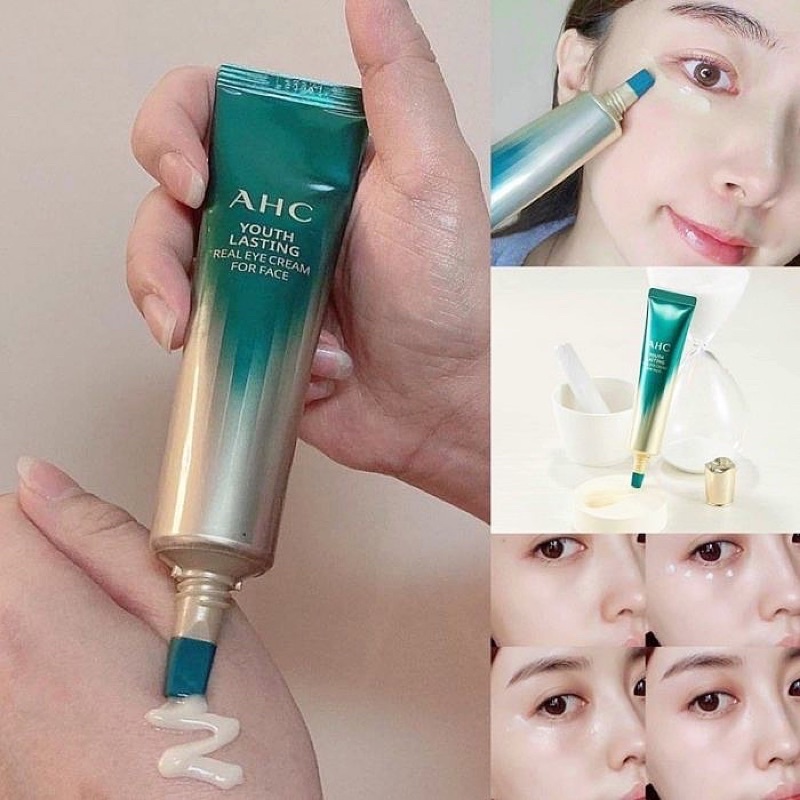 [Mã SKAMLTSM9 giảm 10% đơn 99K] [MẪU MỚI] Kem dưỡng mắt AHC Youth Lasting Real Eye Cream For Face