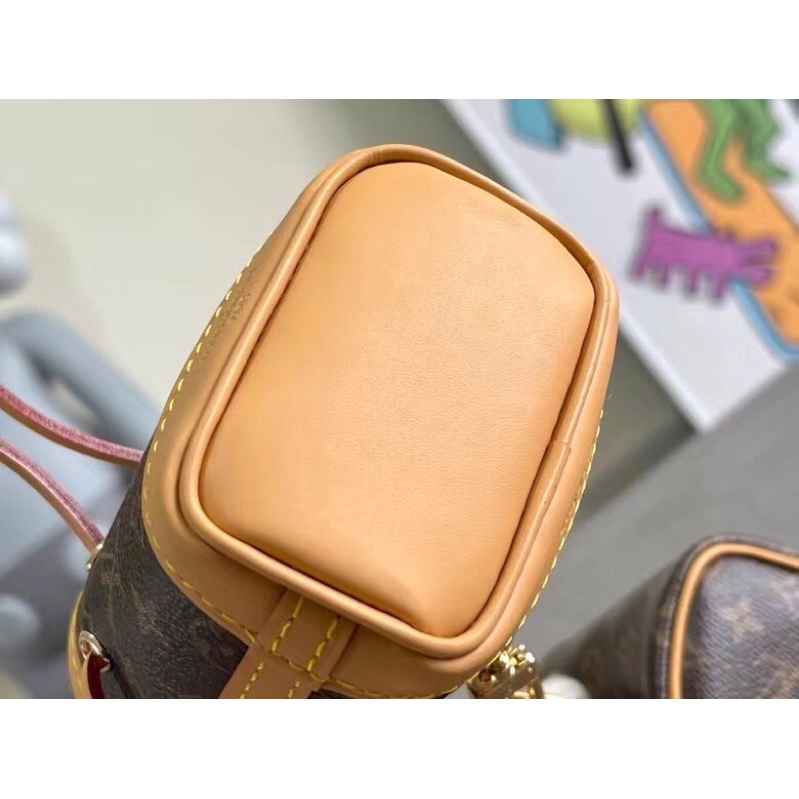 Set 3 size nhỏ cao cấp logo thương hiệu Louis Vuitton LV da thật hang vip 1-1