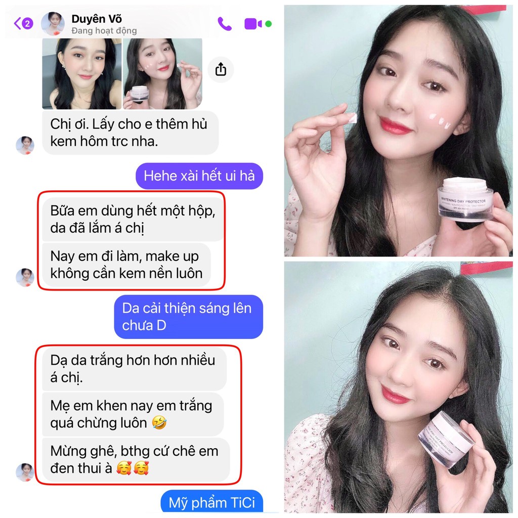 Kem Dưỡng Trắng Da Ban Đêm Tici White Radiance, Giảm Nếp Nhăn,Mờ Thâm Nám,Se Khít Lỗ Chân Lông,Dưỡng Ẩm
