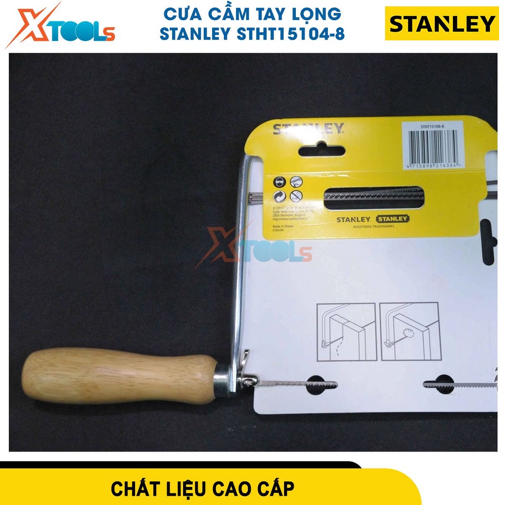 Cưa cầm tay STANLEY STHT15104-8, cưa lọng cầm tay kích thước 120mm (4-3/4 inch) chất liệu an toàn thép-CHÍNH HÃNG-XTOOLS