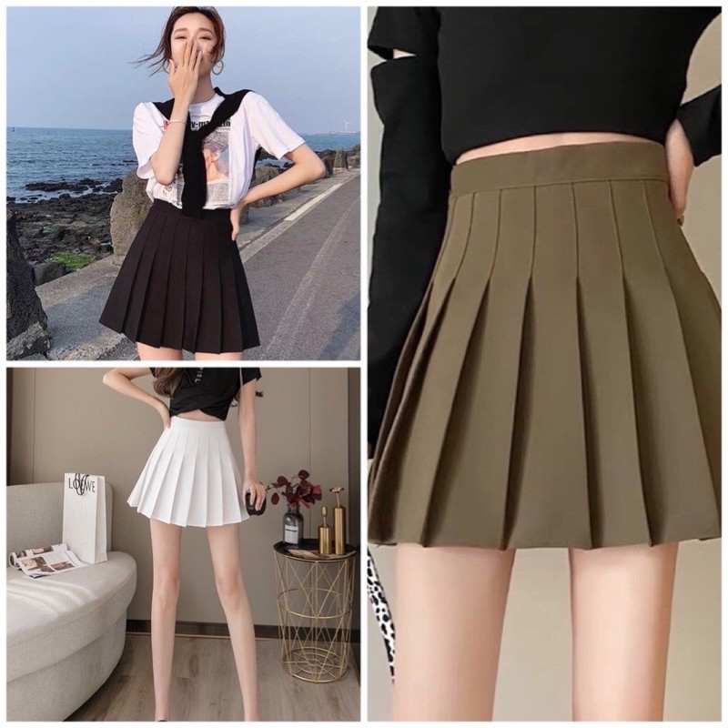 Chân váy xếp ly, váy xếp ly phong cách tennis | BigBuy360 - bigbuy360.vn