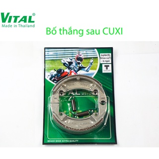 Bố thắng sau + trước CUXI - Ma phanh xe máy, bo thang đĩa, đùm VITAL chính hãng Thái Lan