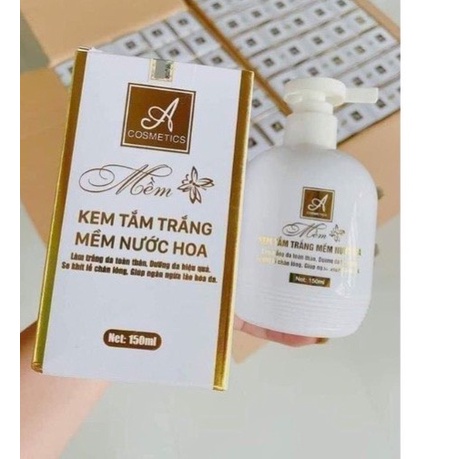 - Kem tắm trắng mềm nước hoa chữ A Phương Anh
