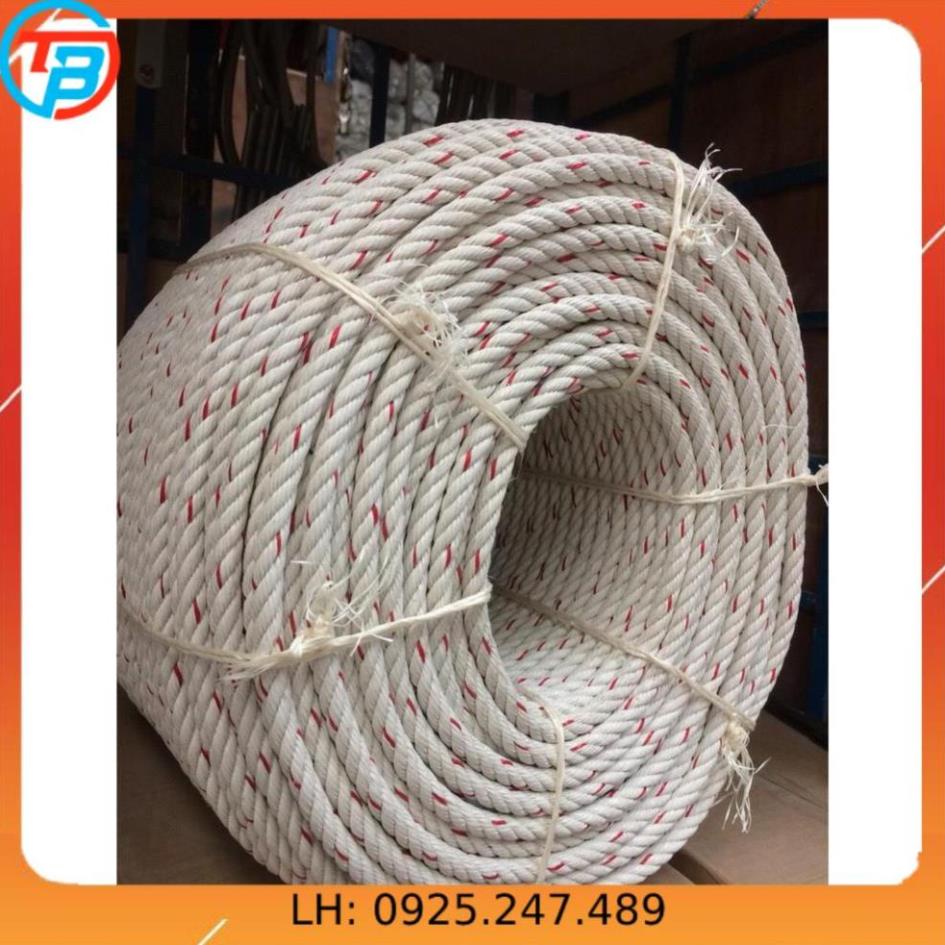 Dây thừng Thái PP chịu lực cao [ Phi 20 mm ] CÁP THÉP Thái Bình VinàN
