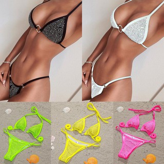 Bộ Bikini Đính Kim Sa Lấp Lánh Sc36