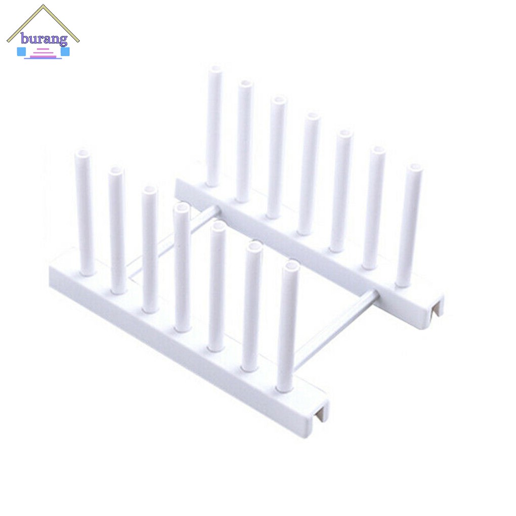 Giá Nhựa Úp Nắp Nồi Ráo Nước Tiện Dụng