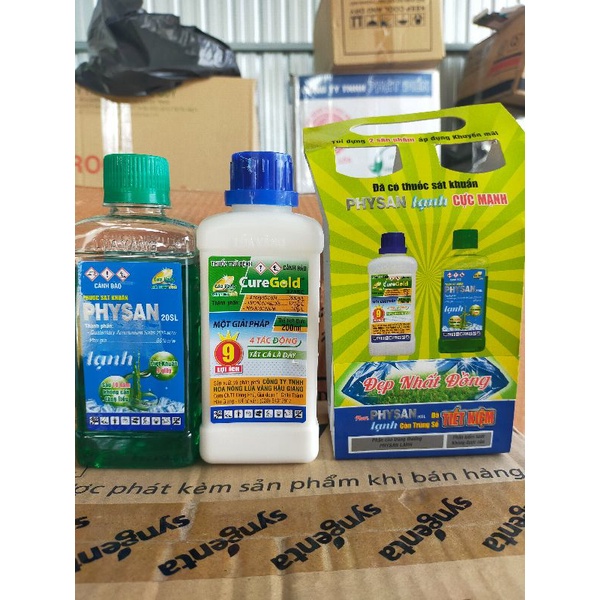 CẶP THUỐC CUREGOLD + PHYSAN