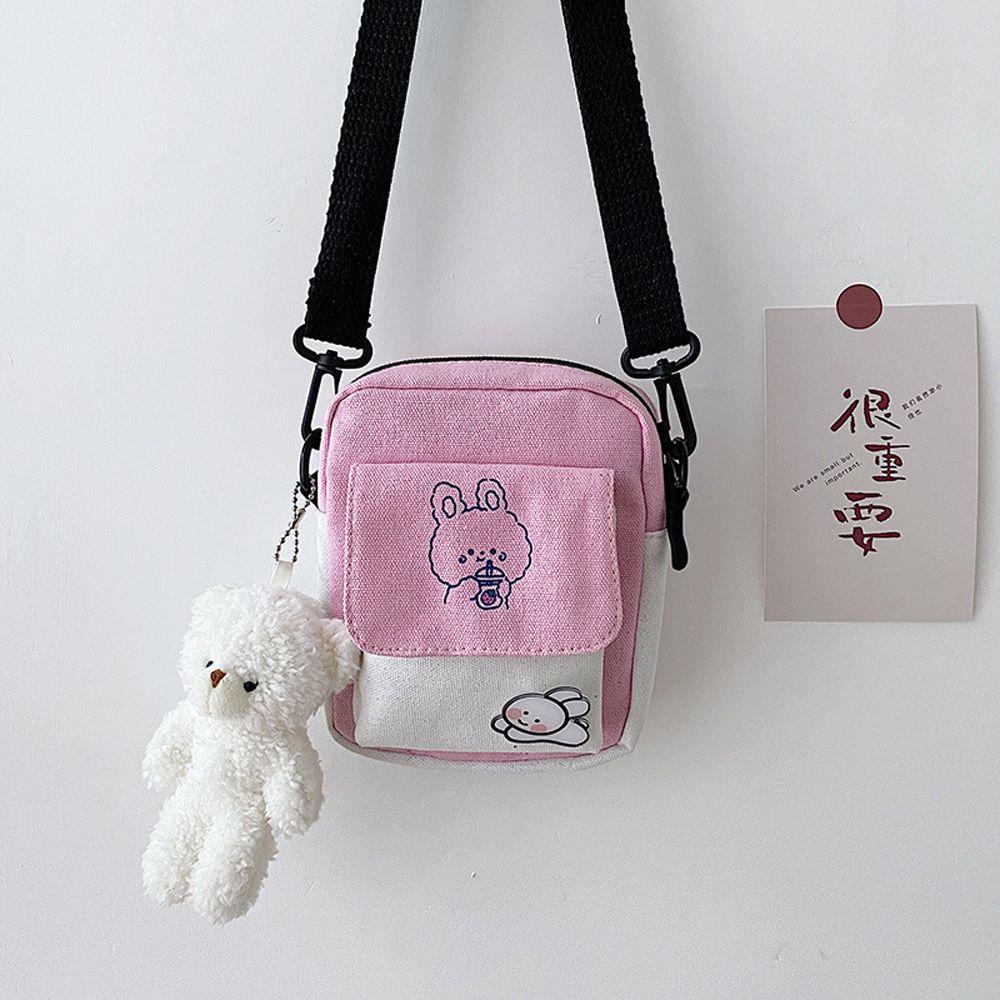 IVORY Túi Xách Nữ Vải Canvas Thời Trang Hàn Quốc Xinh Xắn