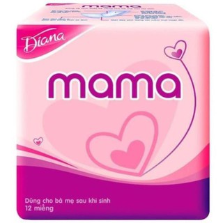 Băng vệ sinh Diana Mama cho mẹ bầu và sau sinh (gói 12 miếng)