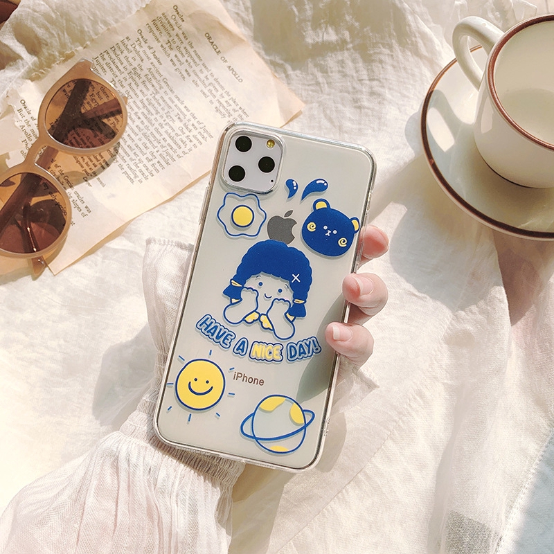 Ốp điện thoại in hình hoạt hình dễ thương cho Iphone 5/5S/6/6plus/6S/6S plus/6/7/7plus/8/8plus/X/XS/XS Max/11 164 | BigBuy360 - bigbuy360.vn