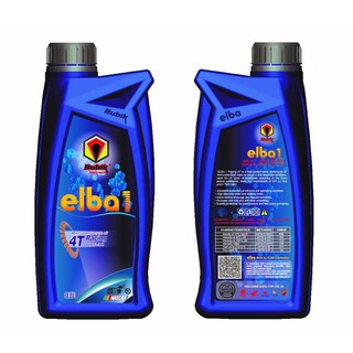 Nhớt Mỹ ELBA 1 Racing 4T 10W-40 0.8L (Nhập khẩu),  dùng cho xe máy xe số