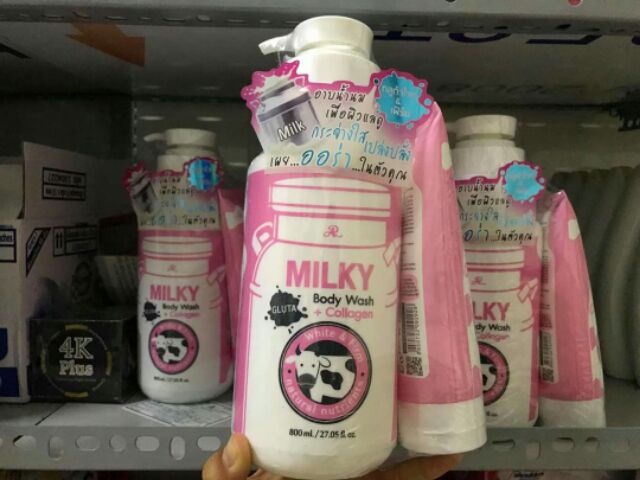 Sữa tắm Milky gluta tặng kèm sữa rửa mặt (giá sỉ số lượng) | BigBuy360 - bigbuy360.vn