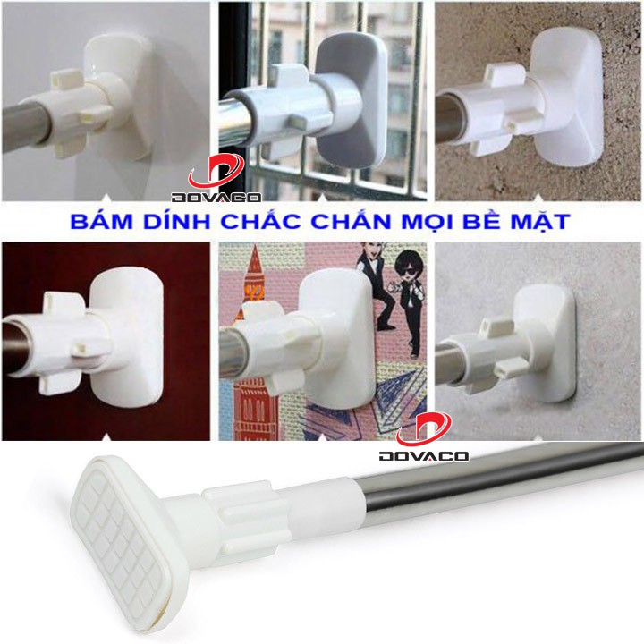 🔥[DỌN KHO 3 NGÀY]🔥INOX KHÔNG RỈ Thanh treo đa năng không cần khoan, không cần bắt vít_ Chân dài