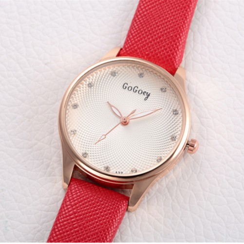 Đồng hồ nữ Gogoey dây da thời trang SP865 (Nhiều màu) | BigBuy360 - bigbuy360.vn
