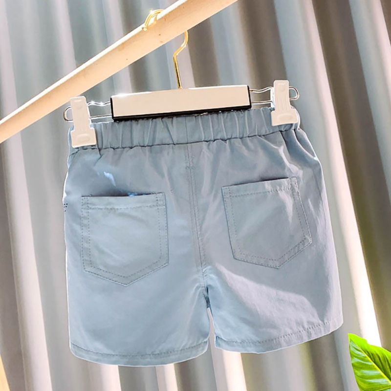 Quần Short Jeans In Họa Tiết Hoạt Hình Cho Bé Trai