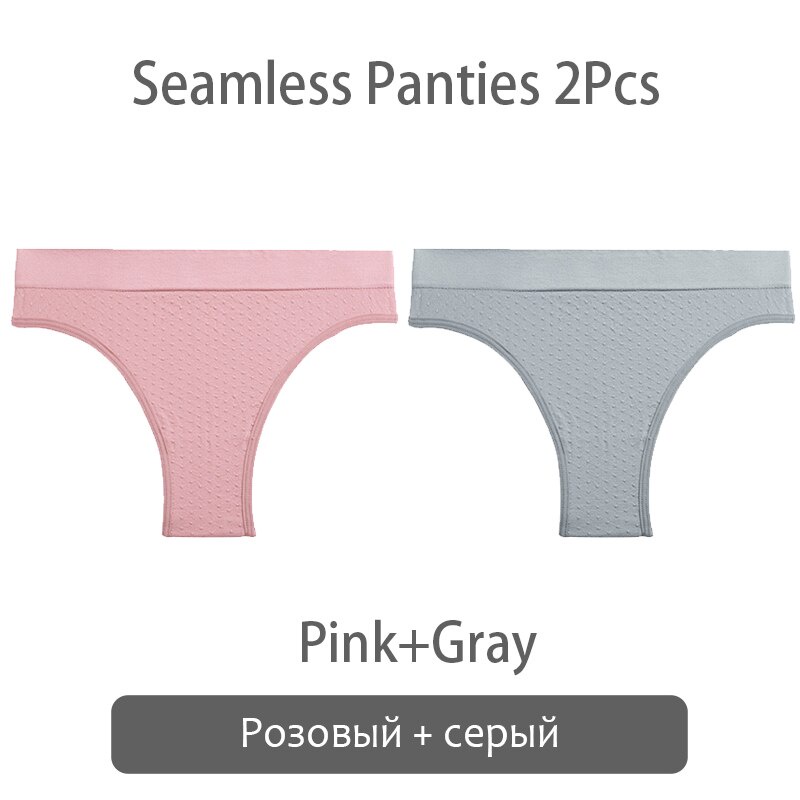 Set 2 quần lót TAKETALK không lộ đường may mềm mại cho nữ size S-2XL