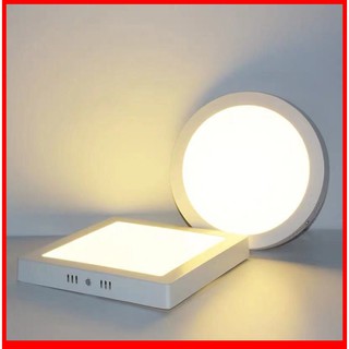 Đèn ốp trần led 24w VHQ vuông,tròn kích thước 30x30cm Loại dày đẹp,ánh sáng trắng/vàng bảo hành 2 năm