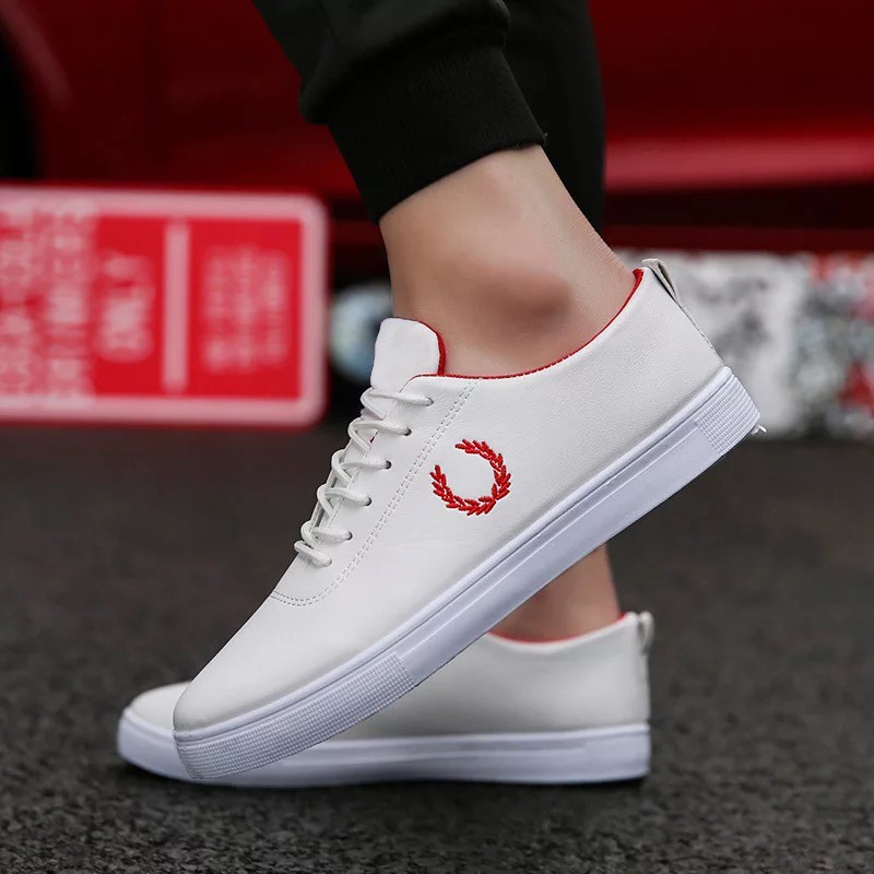 Giày sneaker. Giày thể thao nam. Giày sneaker style Hàn Quốc hot nhất 2019 mã M17 Đỏ.(Flash sale 50%)