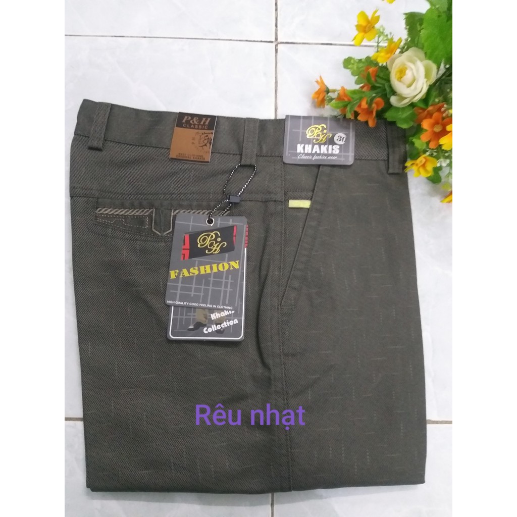 QUẦN KAKI TRUNG NIÊN THANH LÝ(28-31)