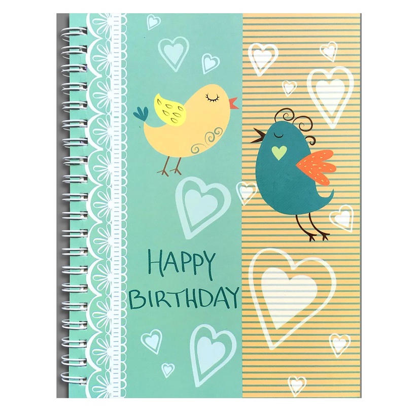 Sổ Lò Xo Notebook PCS-06 - Happy Birthday - Minh Long