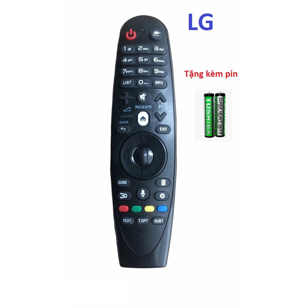 Điều khiển tivi LG 2015 giọng nói MR600 hàng chính hãng - Tặng kèm pin - Remote tivi LG giọng nói năm 2015 chính hãng