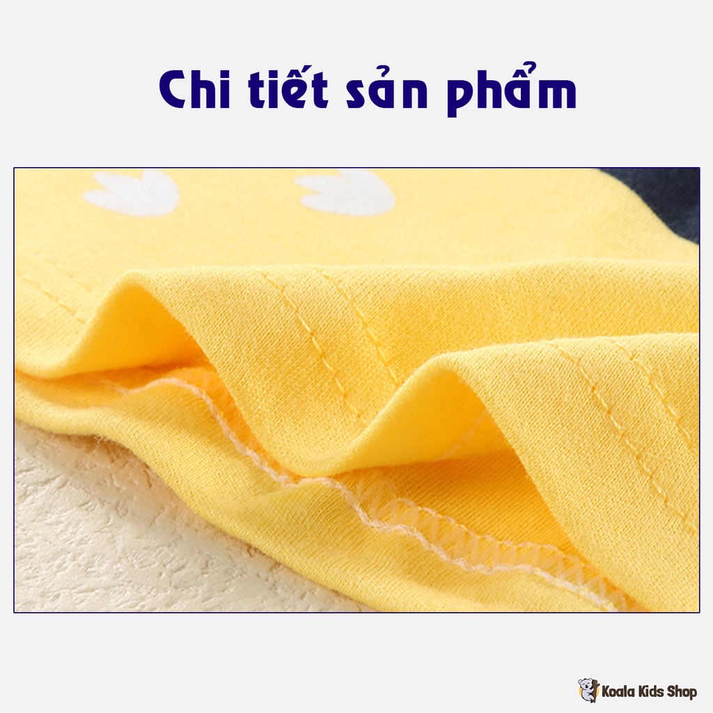 Bộ quần áo thun dài tay bé trai Đồ bộ thu đông đáng yêu trẻ em 1-7 tuổi