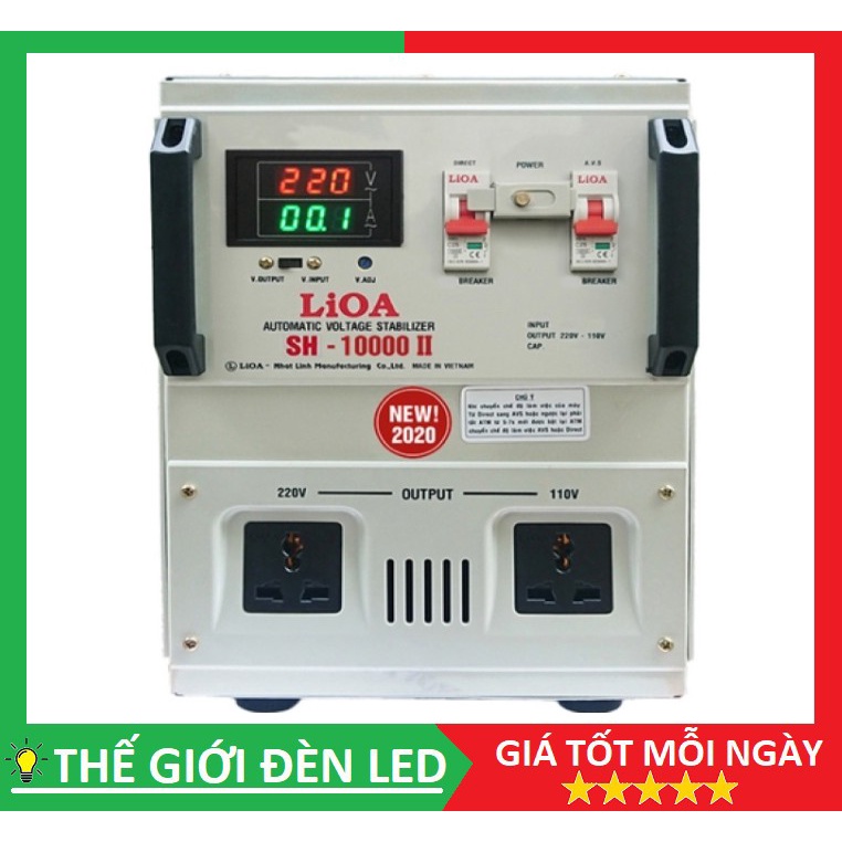 Ổn Áp LIOA SH-10000 10KVA HÀNG CHÍNH HÃNG