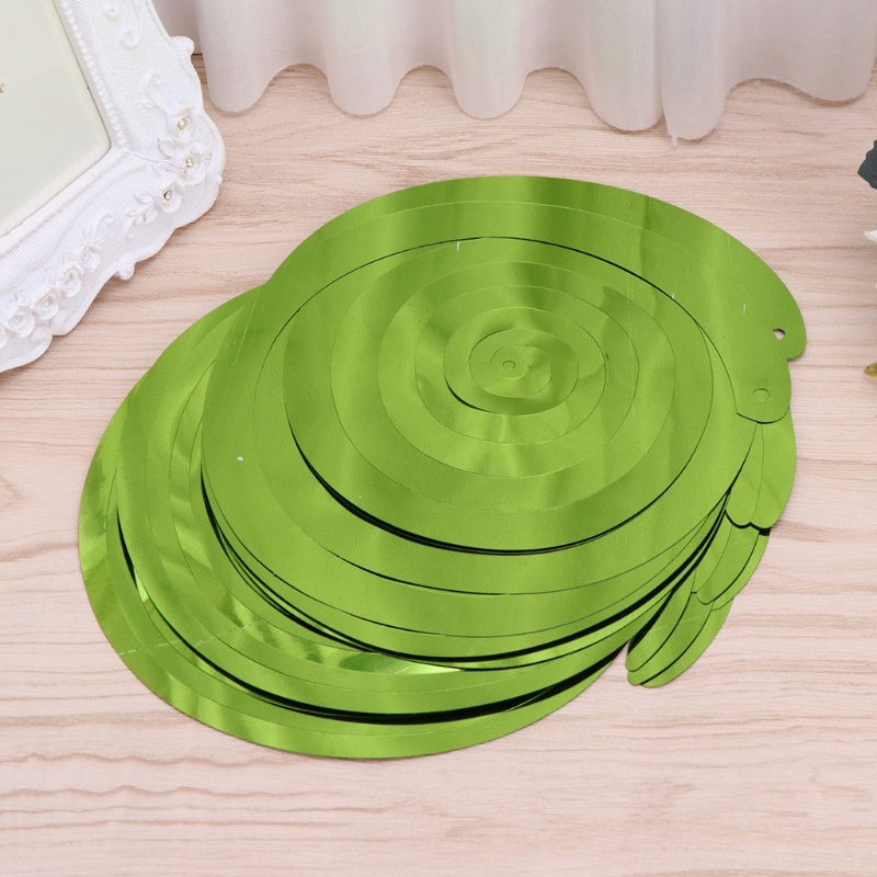 Bộ 6 Dây Xoắn Treo Trang Trí Tiệc Cưới Màu Cầu Vồng