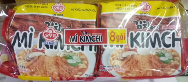 Mì kim chi lốc 8 (8*120g) | BigBuy360 - bigbuy360.vn