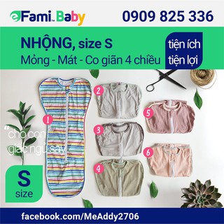 [CHÍNH HÃNG] NHỘNG CHŨN COCOON CHO CON GIẤC NGỦ SÂU, KHÔNG GIẬT MÌNH, THOÁNG MÁT, CO GIÃN