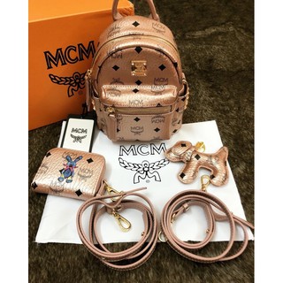 Balo mcm kèm ví và móc thú fullbox