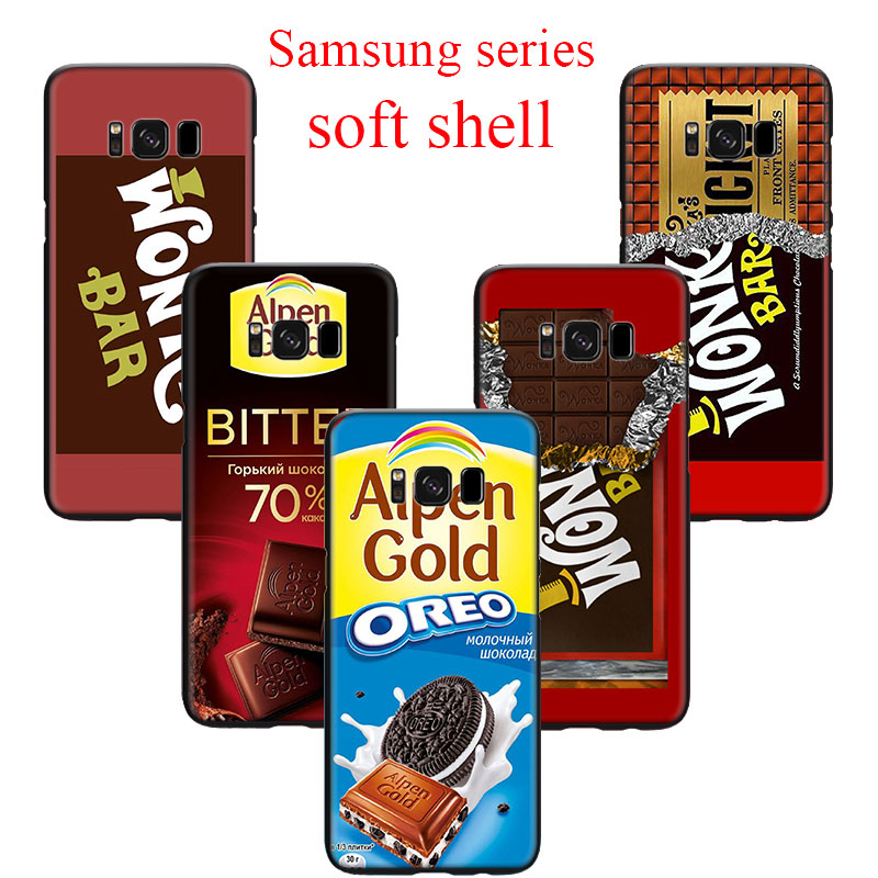 QD4 alenka bar wonka chocolate Soft Silicone Case for Samsung S7 Edge S8 S9 S10 Plus S10E | BigBuy360 - bigbuy360.vn