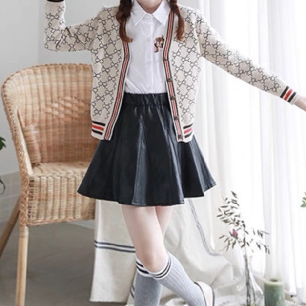 Đầm babydoll dáng dài bánh bèo, Váy nữ bầu form rộng tay bồng dáng xòe tiểu thư kiểu hàn dễ thương