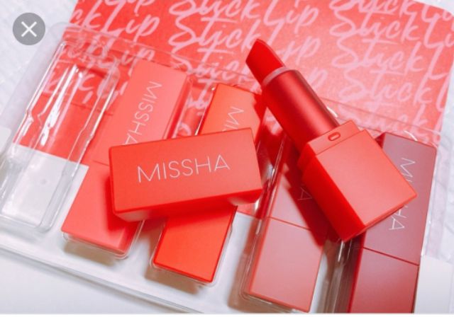 Set 5 son thỏi MISSHA MINI MORE LIPSTICK