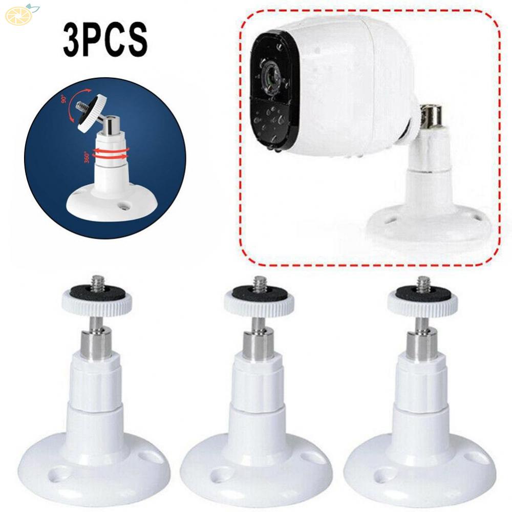 Bộ 3 Giá Gắn Camera Trong Nhà Xoay 360 Độ° Giá Đỡ Camera Ngoài Trời Có Thể Điều Chỉnh