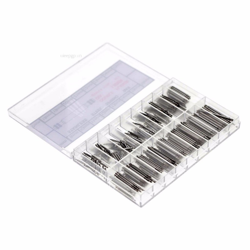 Set 360 Chốt Lò Xo Bằng Thép Không Gỉ Chuyên Dụng Sửa Chữa Đồng Hồ