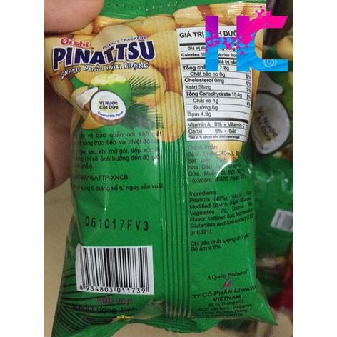 Đậu phộng oi shi - Pinattsu vị mực cay